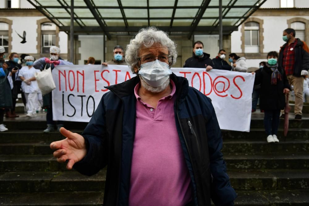 Protestas en Montecelo y Provincial por más medios de protección y test