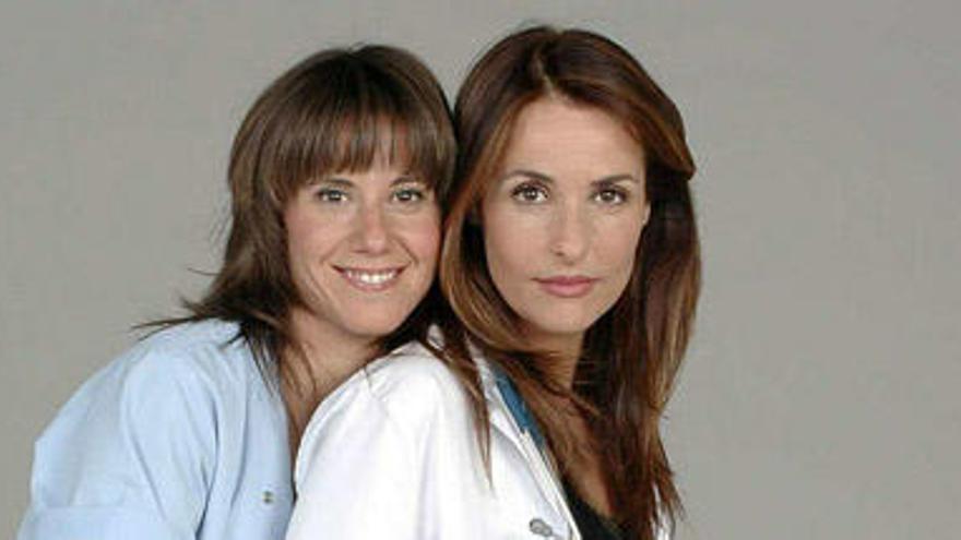 Las protagonistas de la serie &quot;Hospital Central&quot;, Patricia Vico y Fátima Baeza.