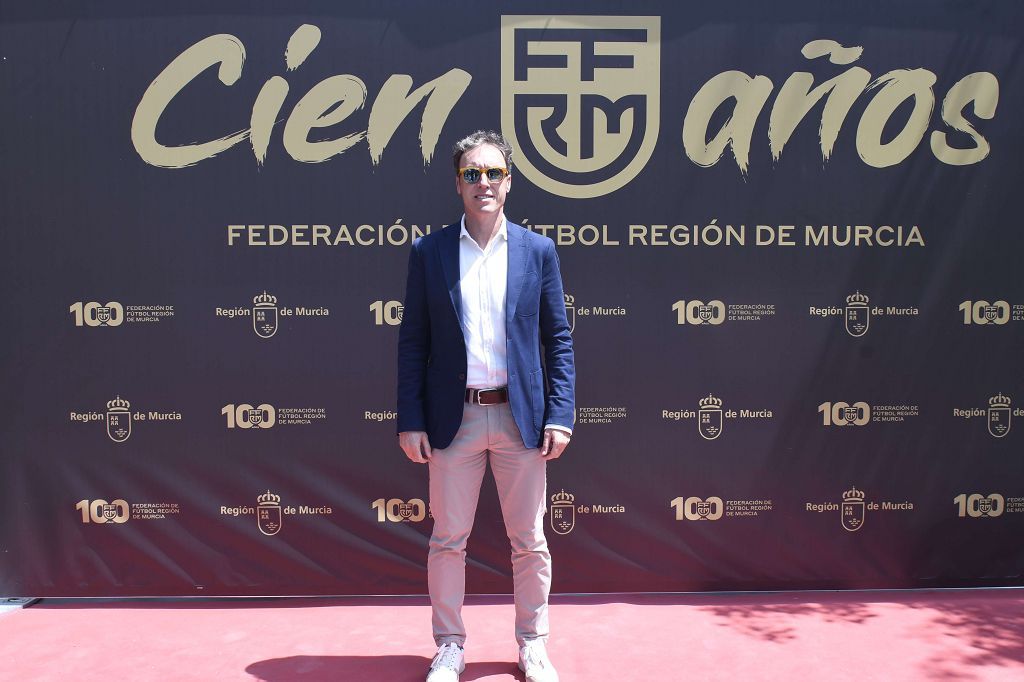 Las imágenes de la gala por los 100 años de la Federación Murciana de Fútbol