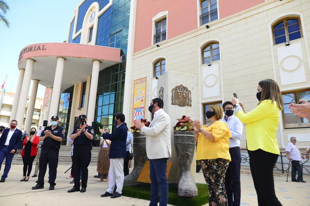 Acto de homenaje para los héroes de la DANA de 2019 en Los Alcázares