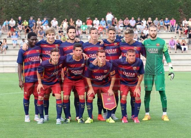FC Barcelona B,  7 -  Atlètic Horta,  0