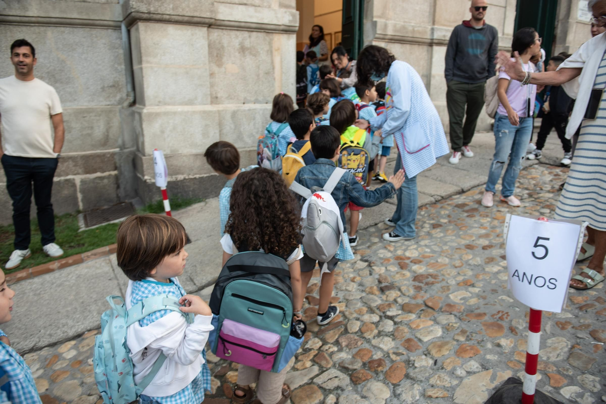 Vuelta al cole en A Coruña: Primer día del curso 2023-2024