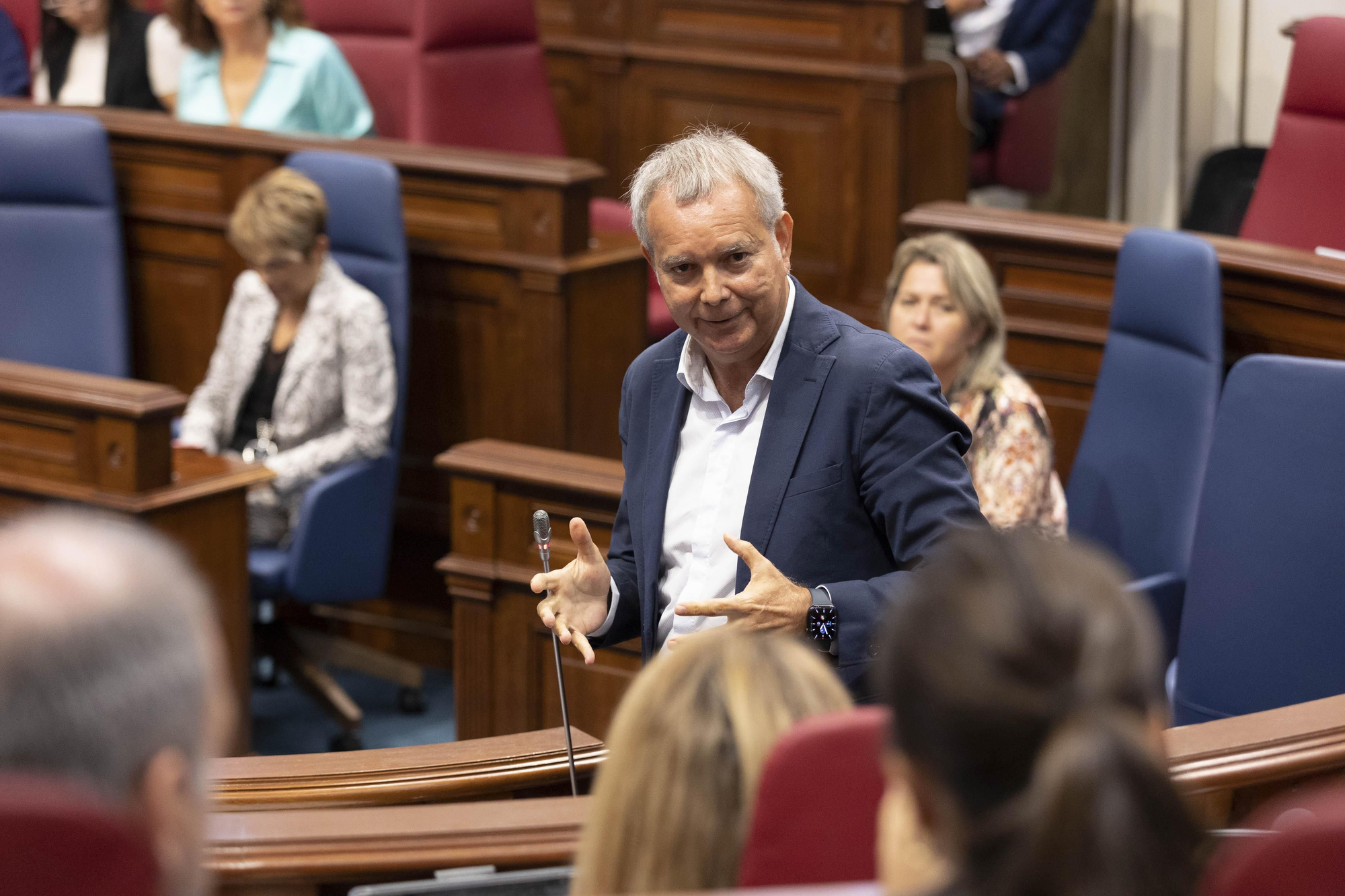 Plenary session of the Parliament of the Canary Islands
