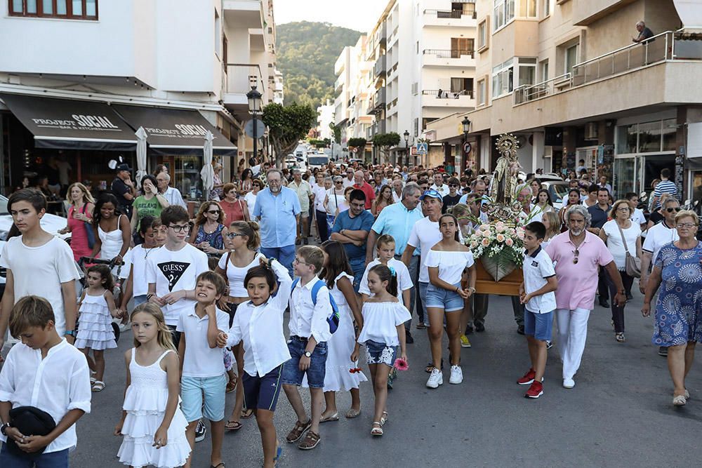 Procesión de la Virgen del Carmen de Santa Eulària