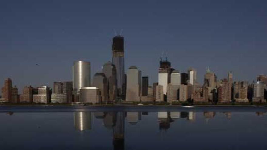 Imagen del nuevo &#039;skyline&#039; de Nueva York con el WTC en el centro.