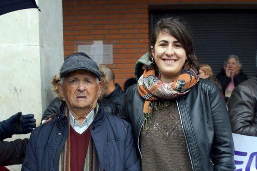 Manifestación por la sanidad pública en Aliste.