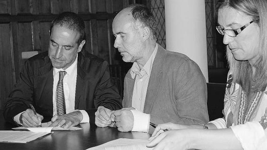 El momento de la firma del contrato.