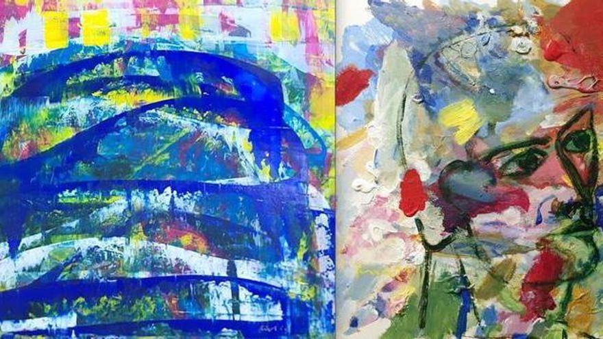 La composición musical sirve de inspiración para el artista Rixi Lago: así es su exposición en Alicante