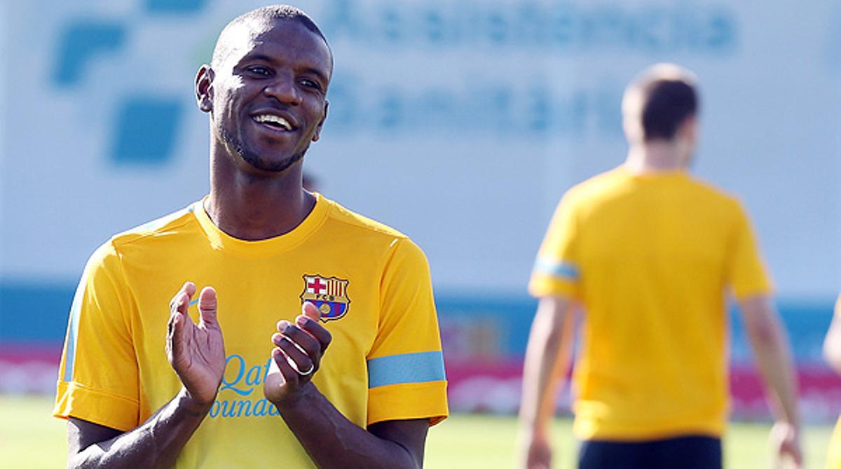 Últim entrenament del Barça abans d’enfrontar-se, aquest dissabte, al Màlaga.