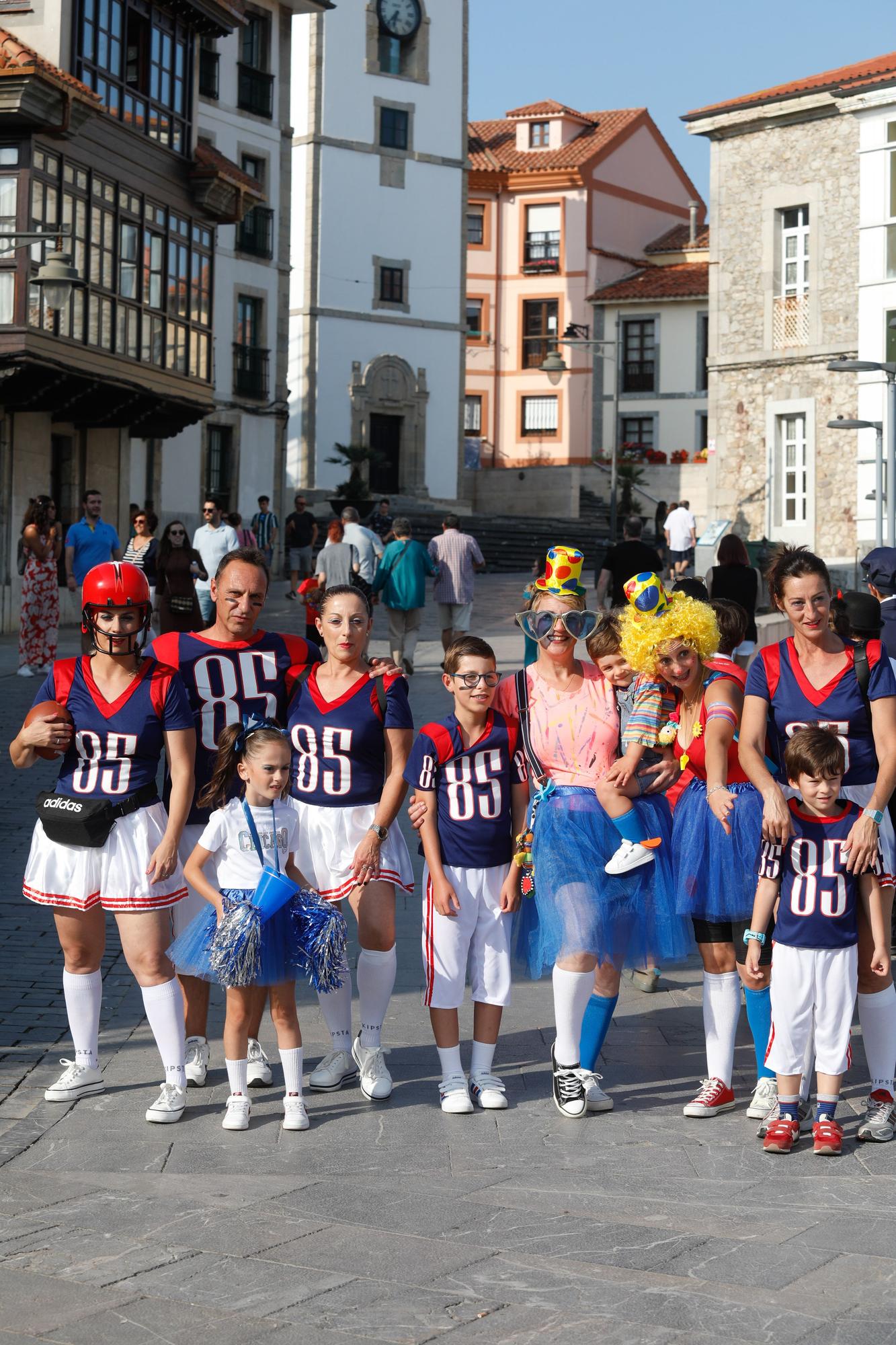 EN IMÁGENES, el Carnaval de verano de Luanco