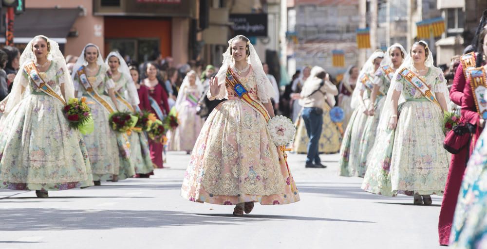 Fallas 2019: Ofrenda en Borriana