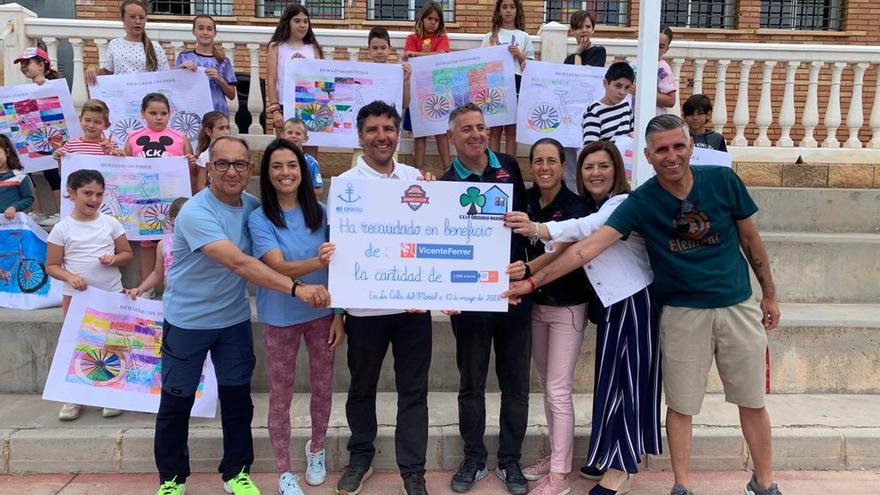 Canastas solidarias que se transforman en bicicletas