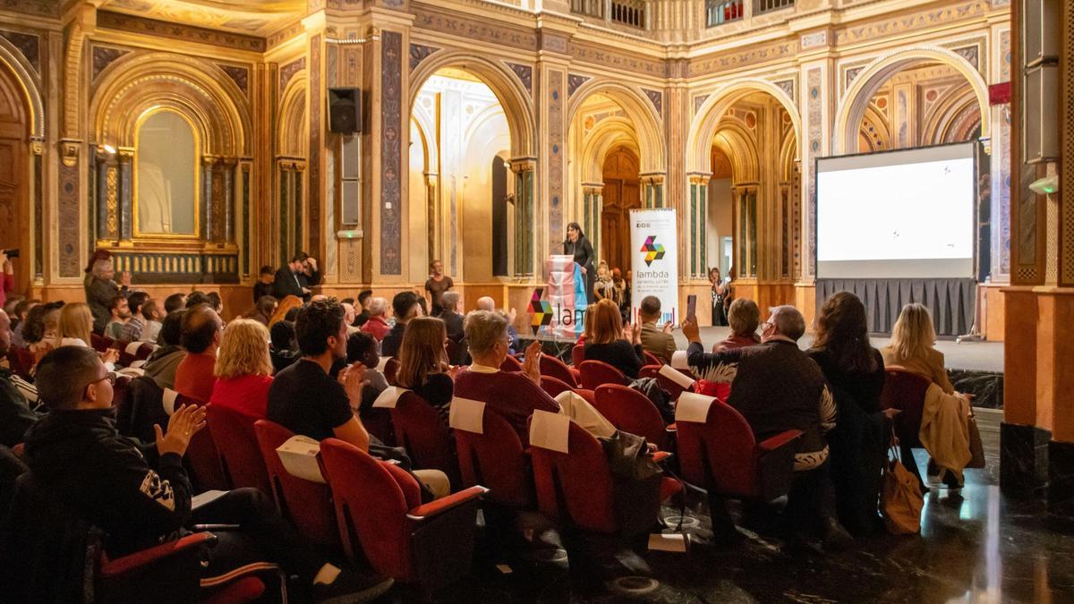 Imagen de la gala de Premis Margarida Borràs en su edición anterior, la de 2023