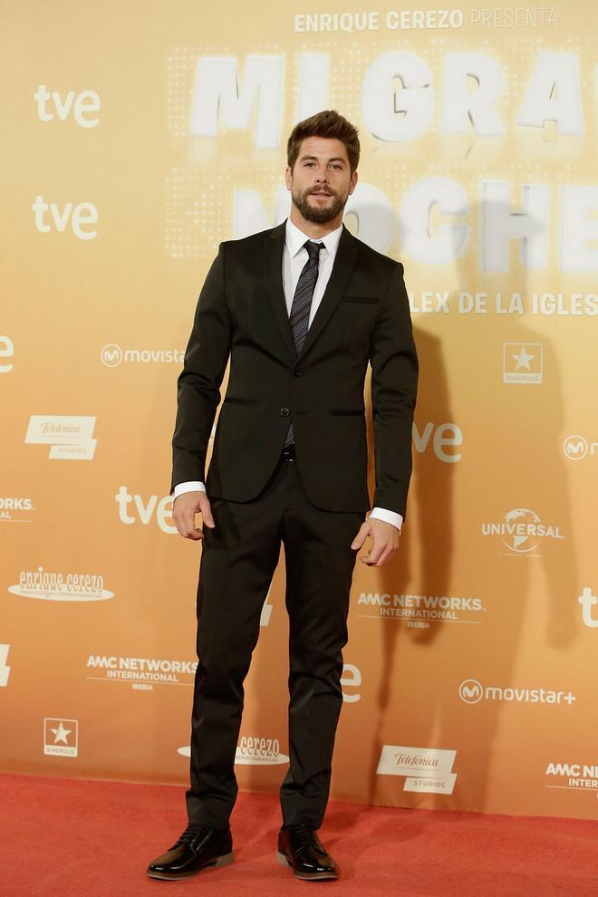 Luis Fernández en el estreno de 'Mi gran noche'