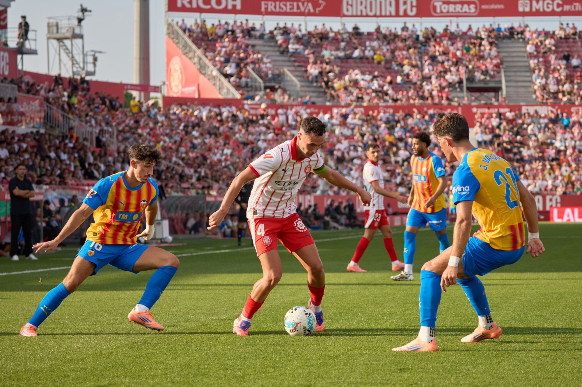 Les imatges del Girona FC - València