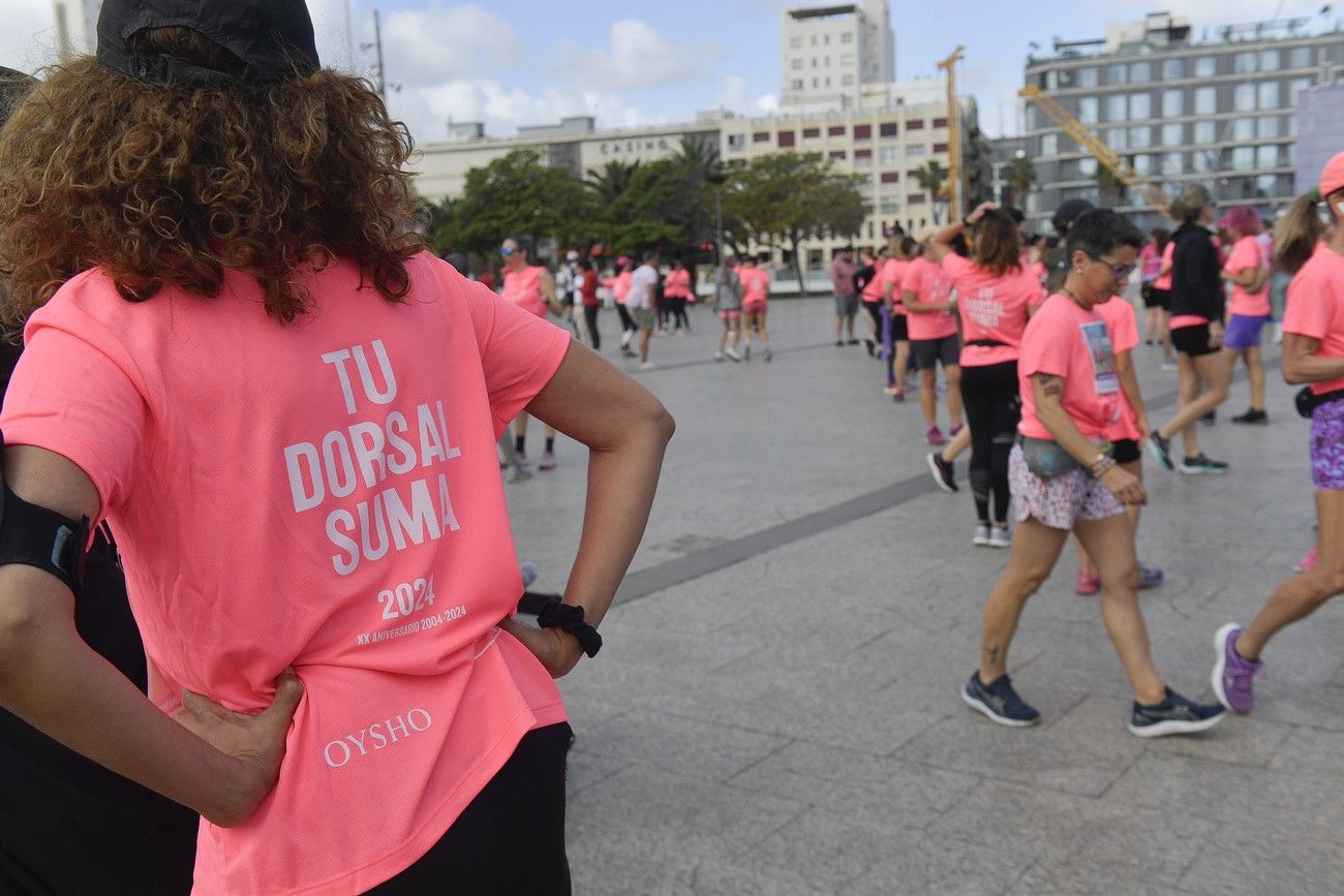 La 'Marea Rosa' de la Carrera de la Mujer de Las Palmas de Gran Canaria, en imágenes