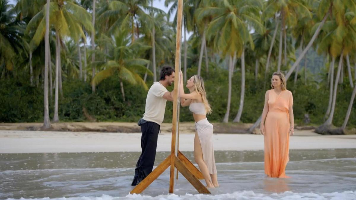 'El espejo' de 'La isla de las tentaciones', con Lucas y Yuli