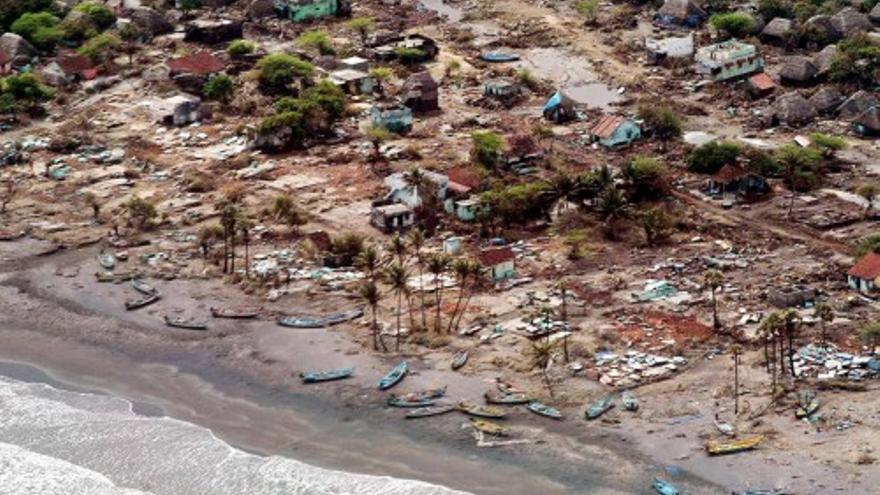 El tsunami de 2004 que devasto el sudeste asiático