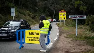 La massificació de la Festa del Tió de Mura obliga a tallar els accessos al municipi més d'una hora