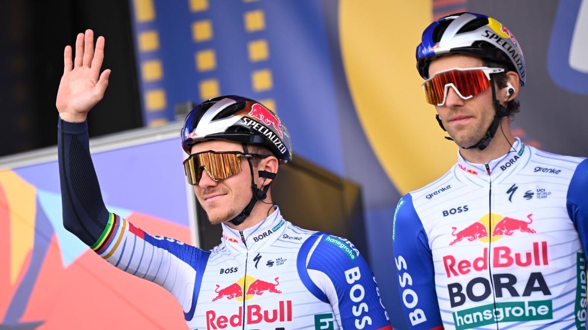 Remco Evenepoel, antes del pistoletazo de salida de la Volta a la Comunitat Valenciana