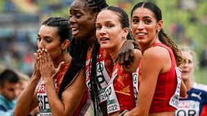 El 4x400 español, hoy en la final de Múnich 2022