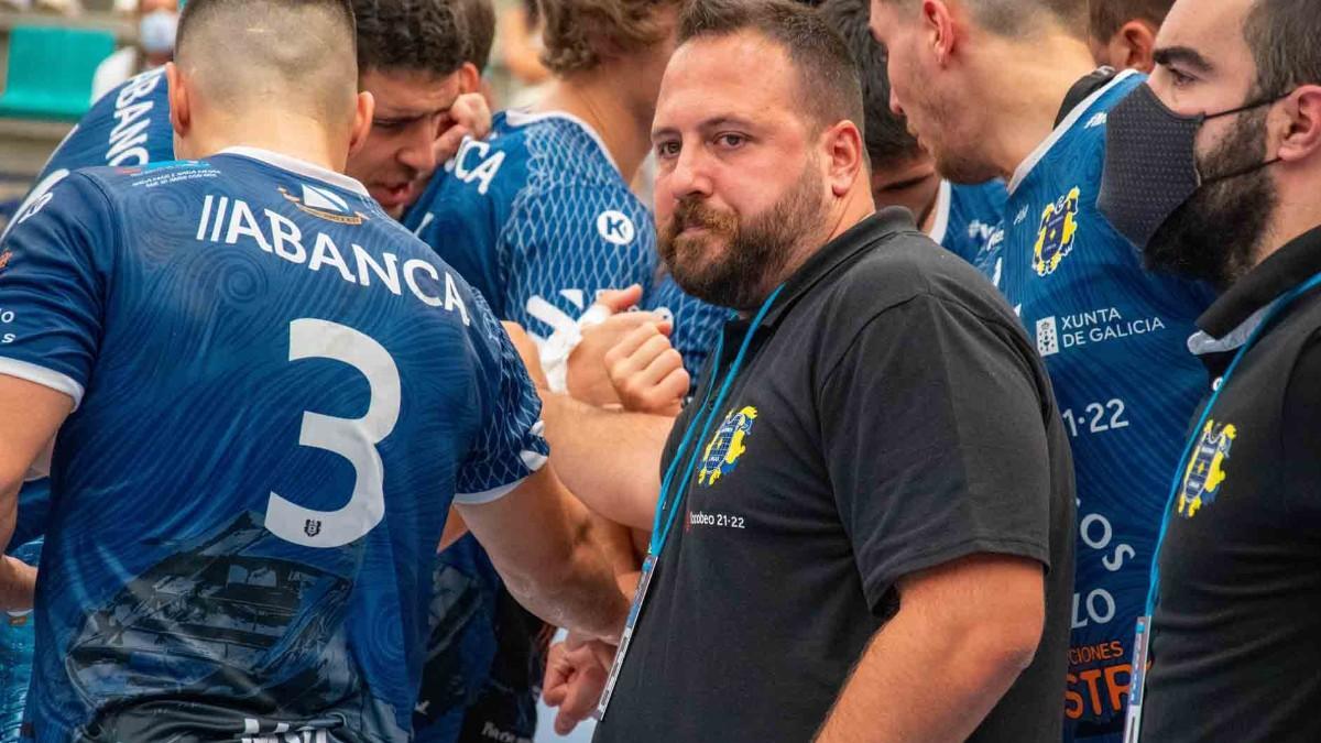 Nacho Moyano, técnico del Frigoríficos Morrazo BM Cangas