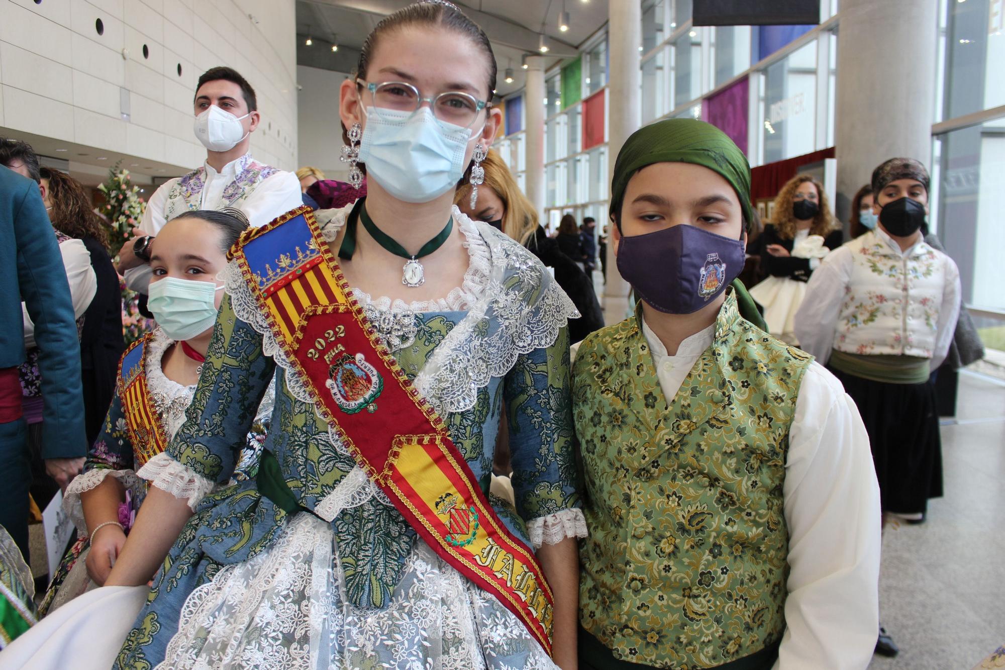 Fallas 2022. La "mini alfombra roja" de la exaltación de la fallera mayor infantil de Valencia