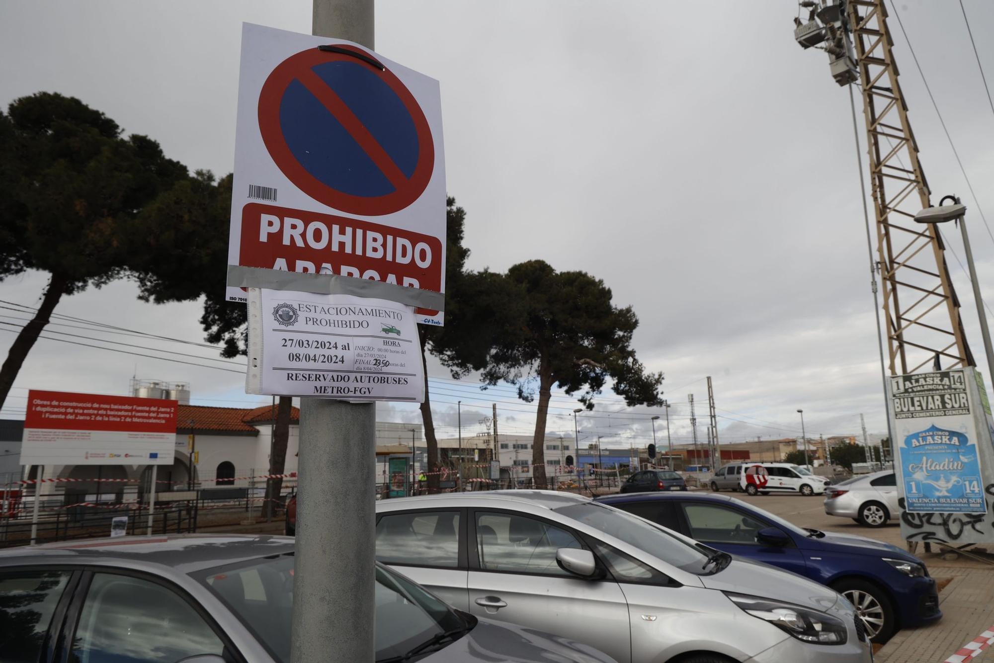 Comienzan las obras de la L2 que dejará sin metro durante 11 días a Fuente del Jarro