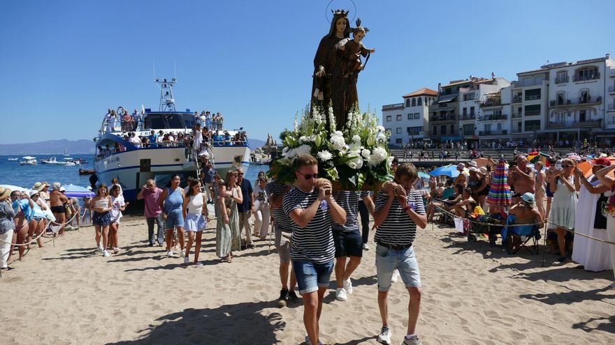 L&#039;Escala commemora la Festa del Carme amb un sentit homenatge a les persones grans i a les seves arrels marineres