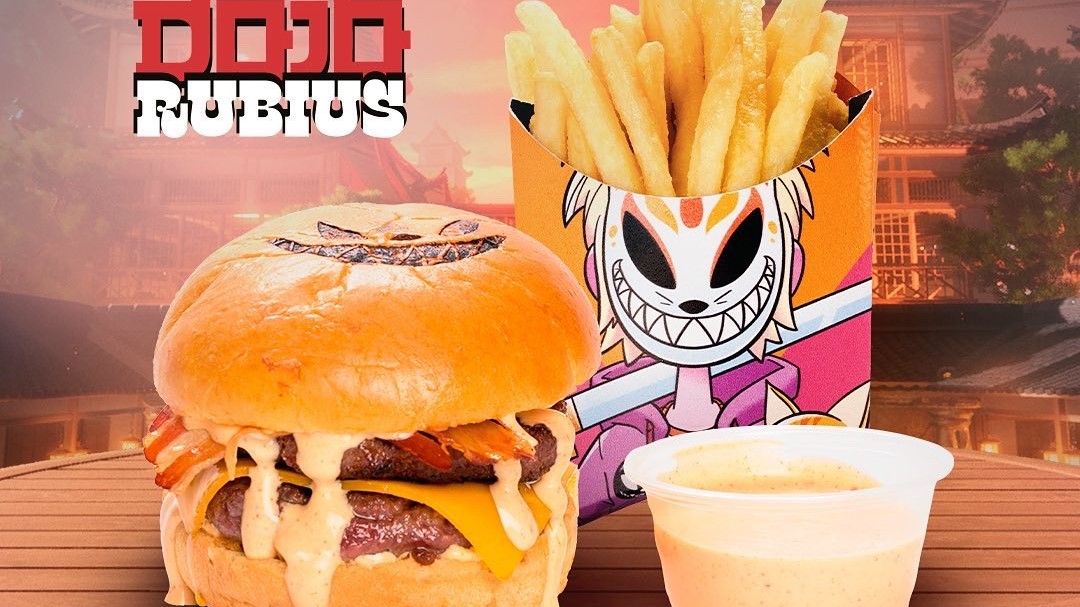 La hamburguesa de Rubius que reparte a domicilio Dani García.