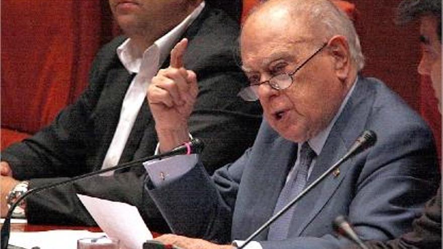 Jordi Pujol va comparèixer al setembre al Parlament per donar explicacions sobre la seva fortuna oculta.