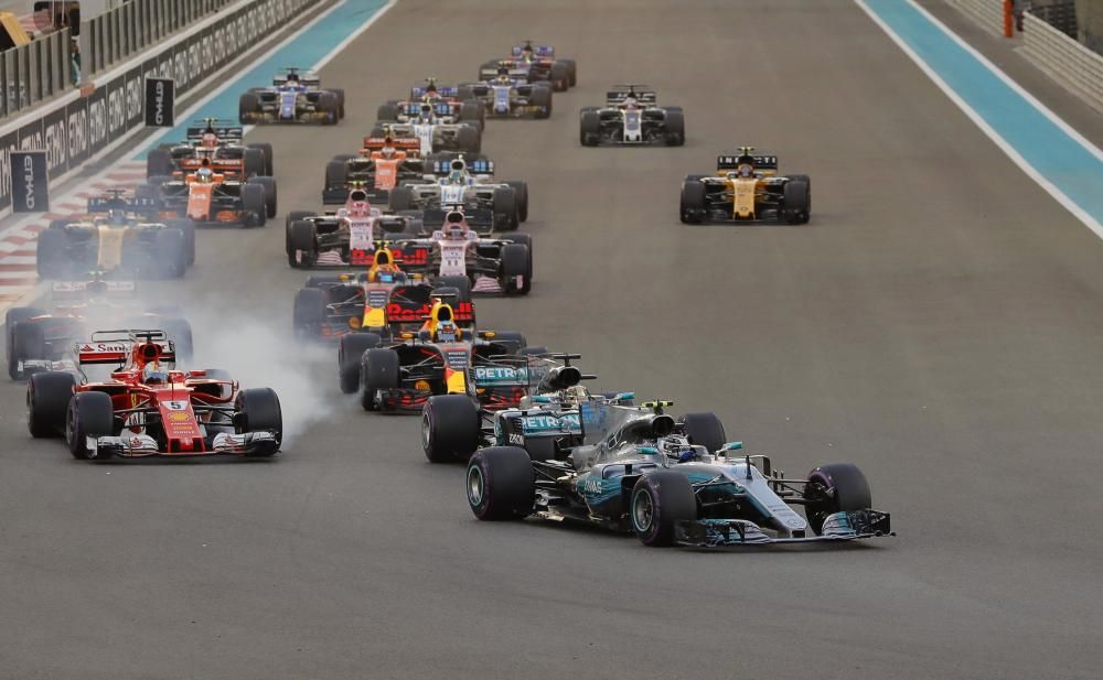 El GP de Abu Dhabi de F1, en imágenes