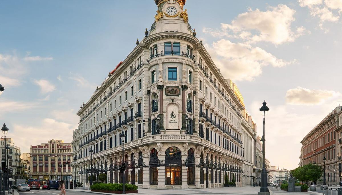 El hotel Four Seasons de Madrid. 