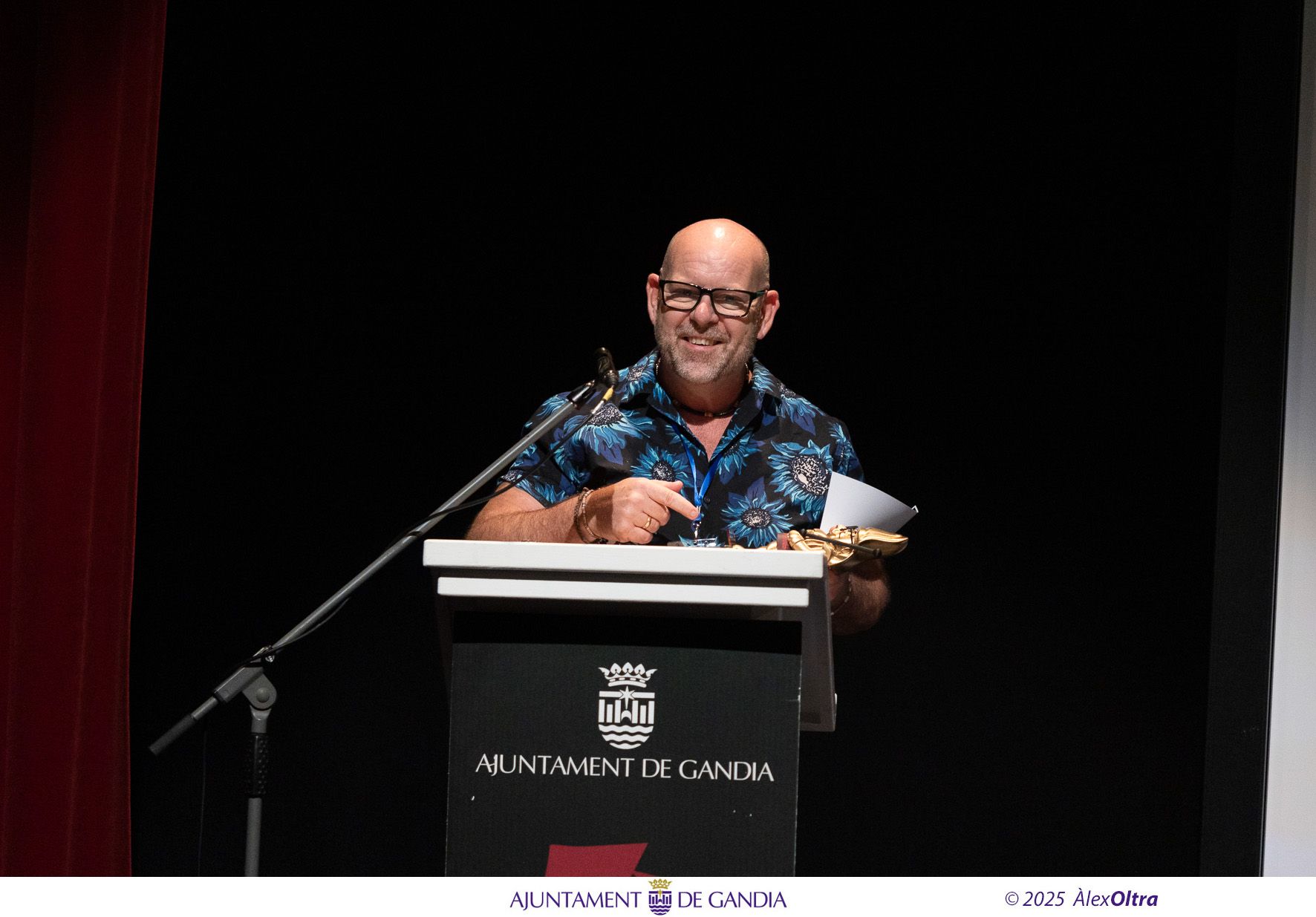 La gala de entrega de premios del Festival Cortoons de Gandia