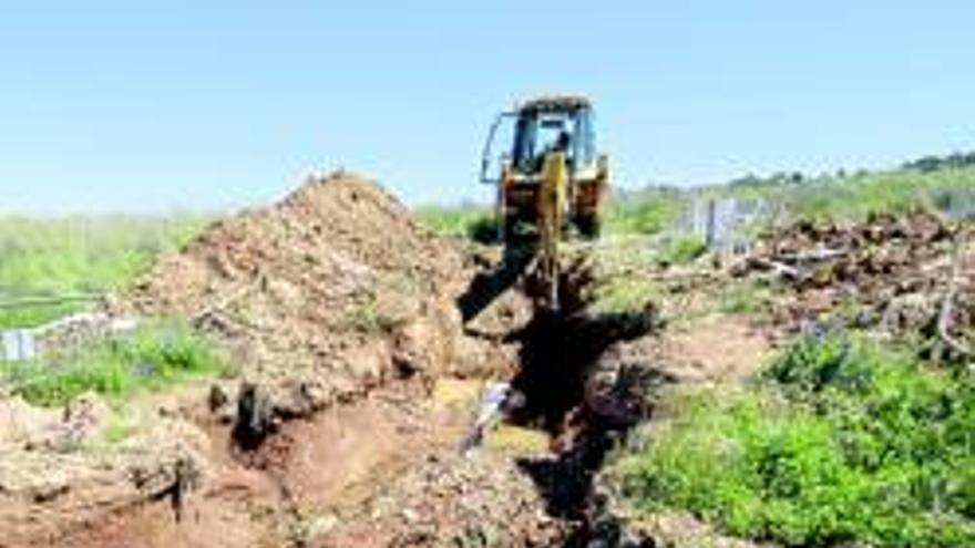 Rotura de tubería en la Montaña