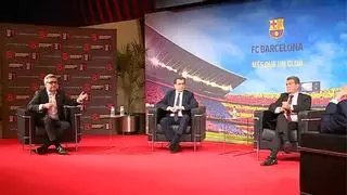 Joan Laporta: “Con Xavi íbamos a seguir perdiendo”