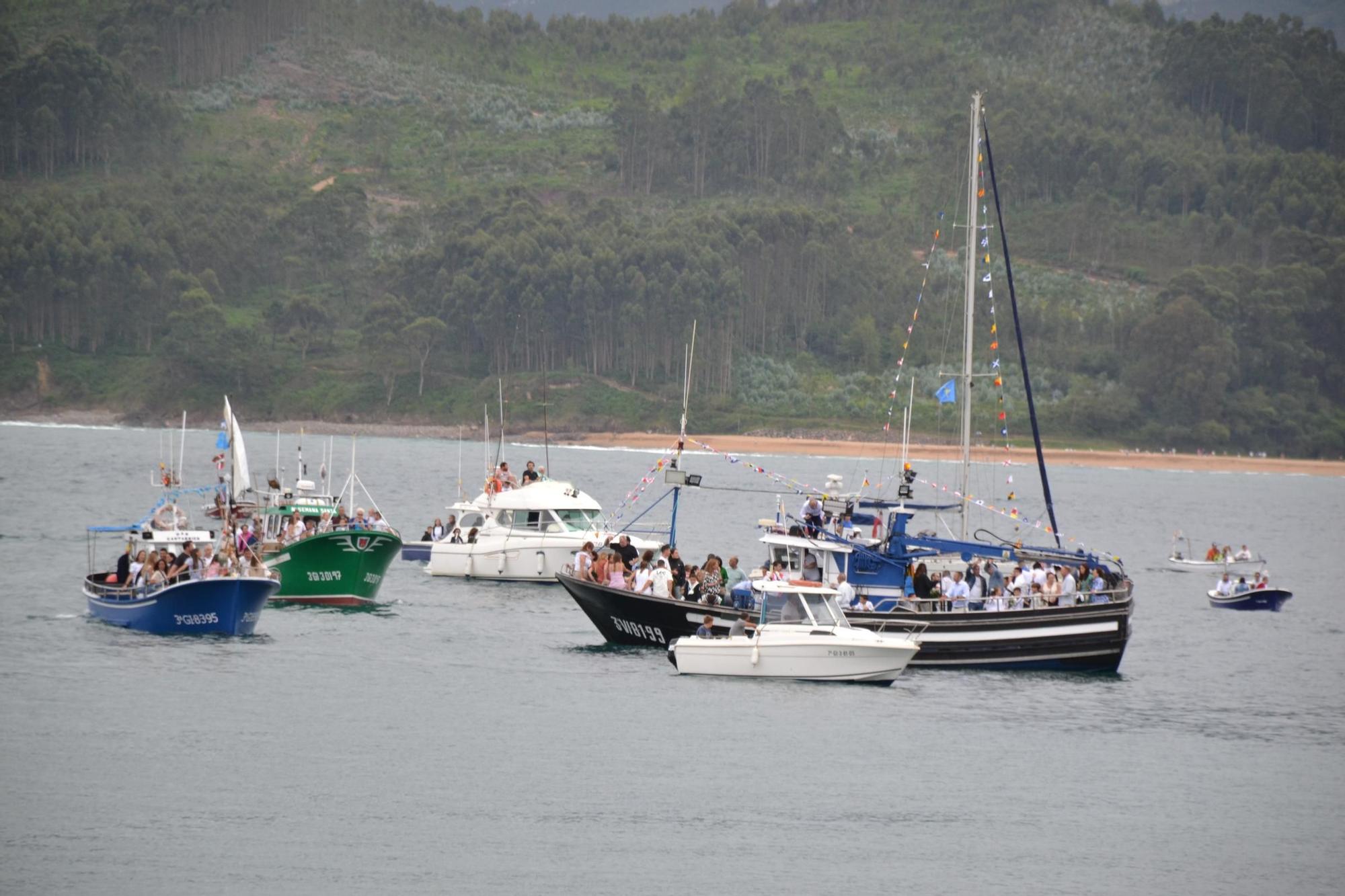 Lastres celebró la Virgen del Carmen
