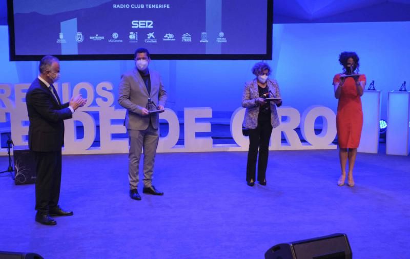 Entrega de los Premios Teide de Oro de la cadena SER en Tenerife.