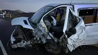 Tres heridos en un accidente de tráfico en Lanzarote