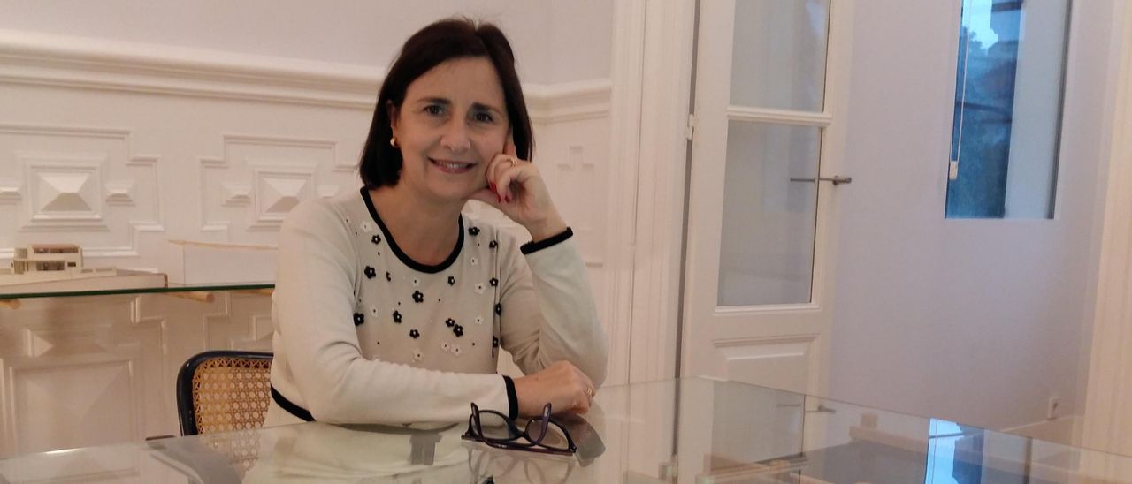 Carmen Martínez, en las instalaciones del CSIC en Pontevedra.