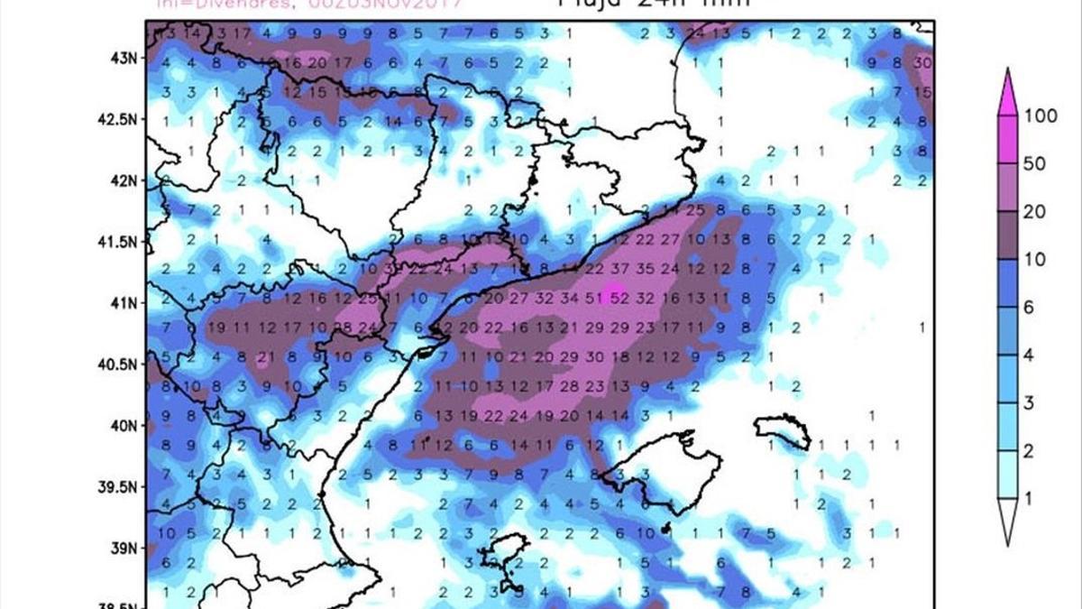 Previsión meteorológica