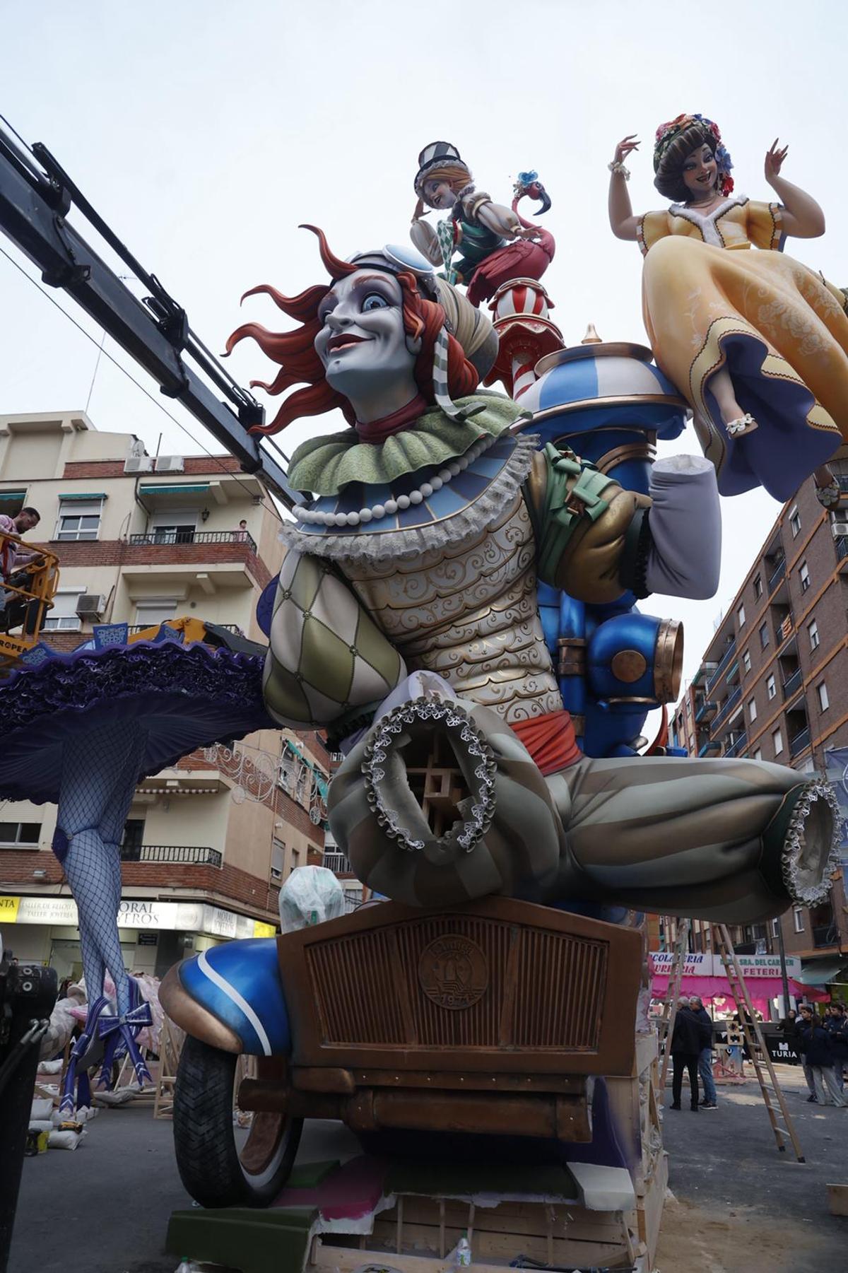 L'Antiga de Campanar sube sus remates a siete días de acabar la "plantà"