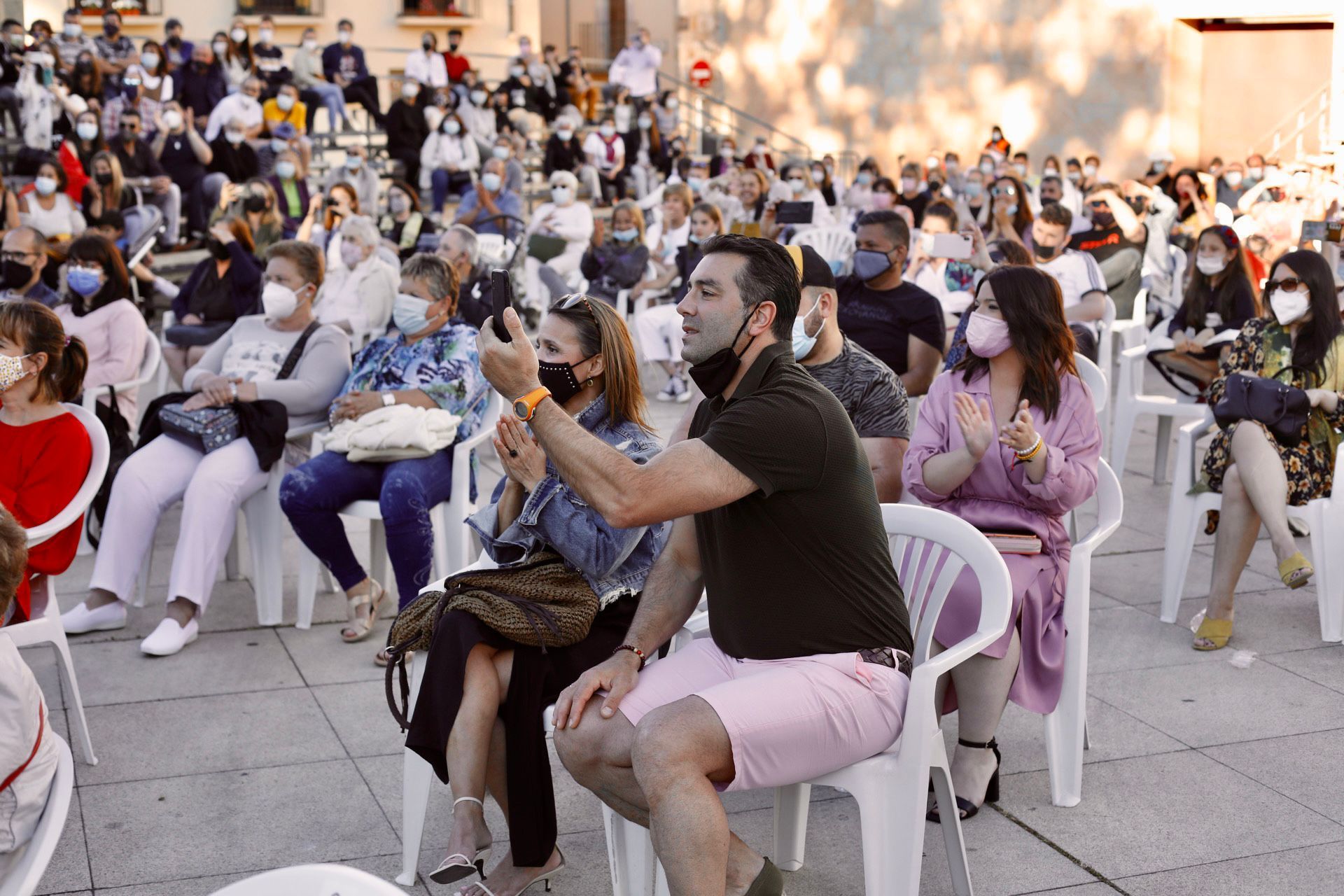 GALERÍA | La escuela de baile Escena pone el ritmo en la plaza de la Catedral