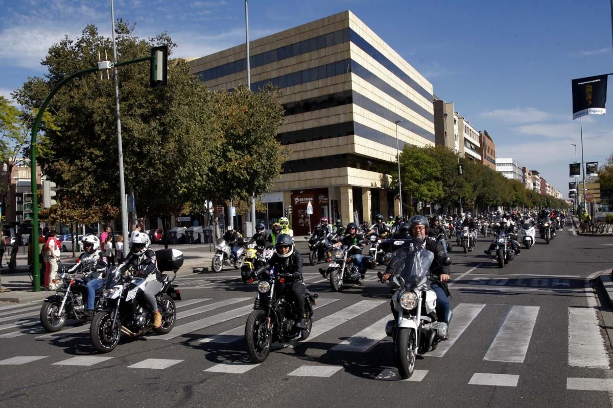 Concentración motera en Córdoba contra los guardarraíles sin protección