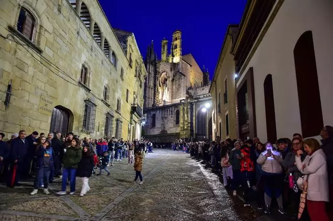 Las imágenes de la procesión del Cristo de la Columna de Plasencia