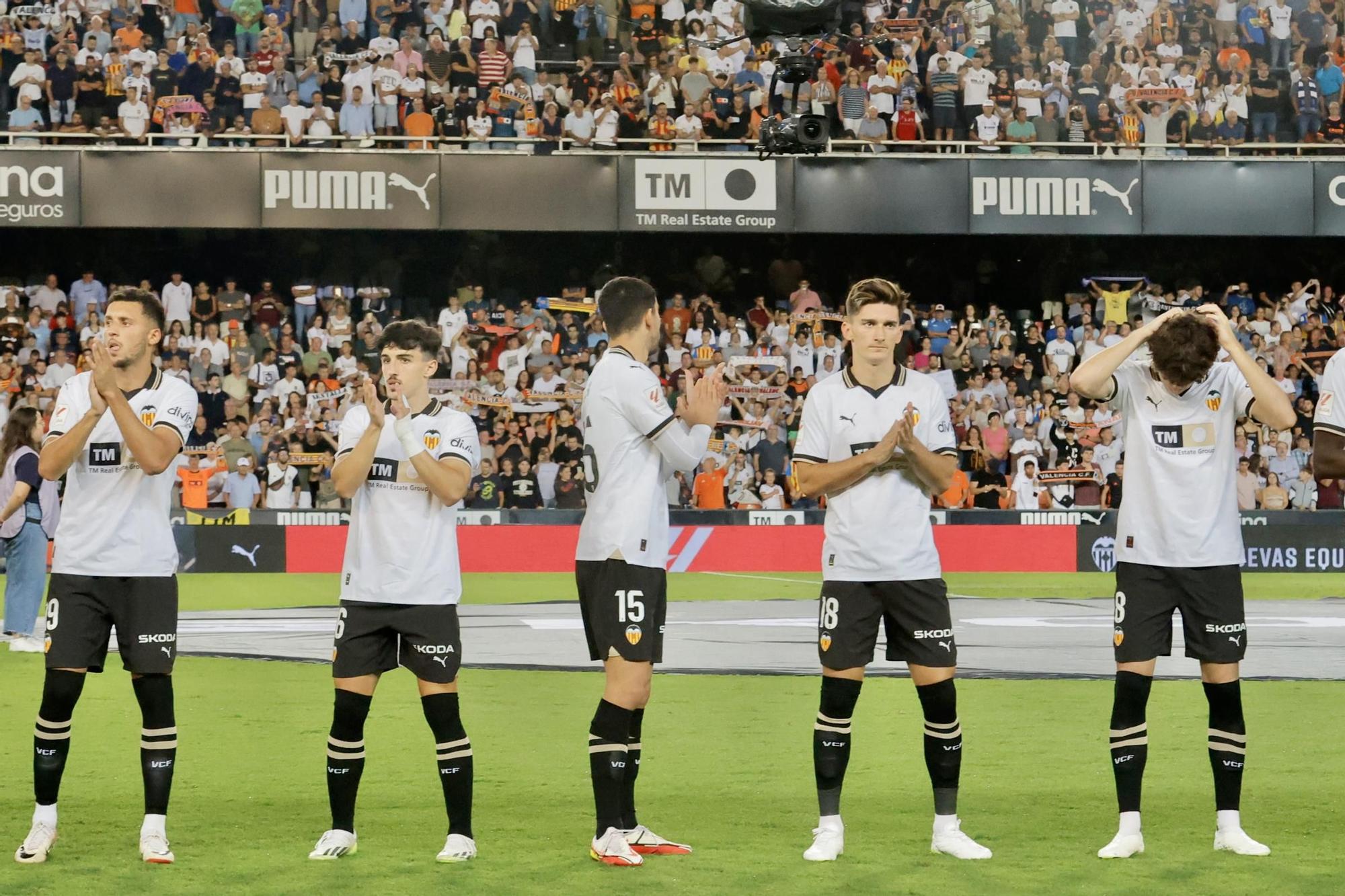 Valencia CF - Real Sociedad en imágenes