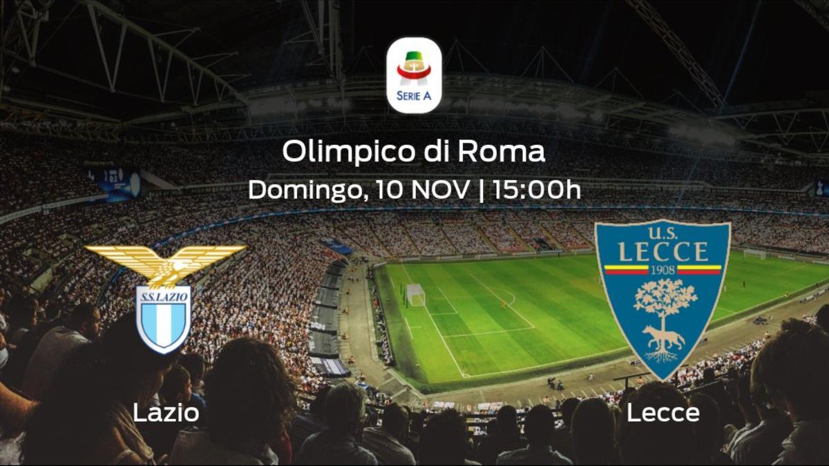 Jornada 12 de la Serie A: previa del duelo Lazio - US Lecce