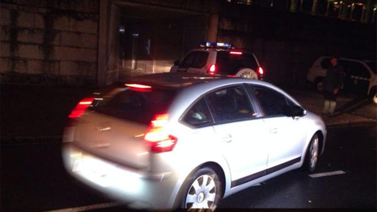 Rosario Porto, madre de Asunta, llega a los juzgados de Santiago, esta mañana.