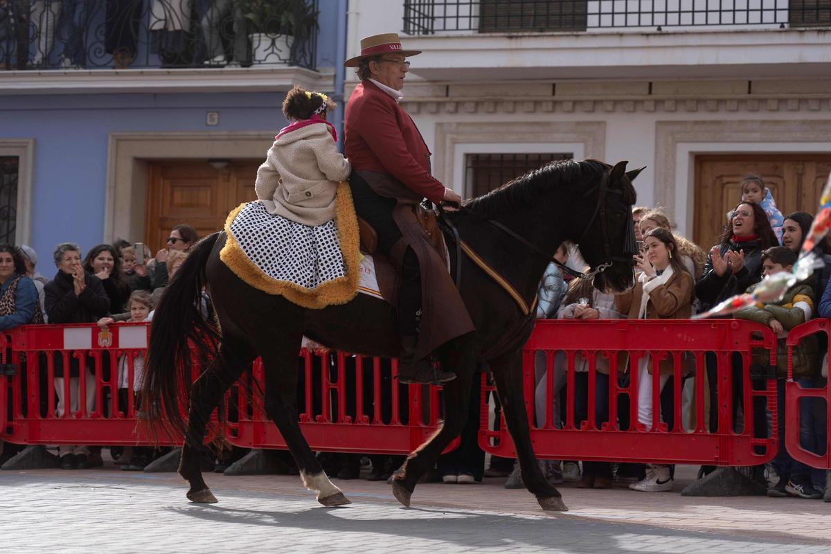 Un caballista, en una anterior edición de la fiesta.