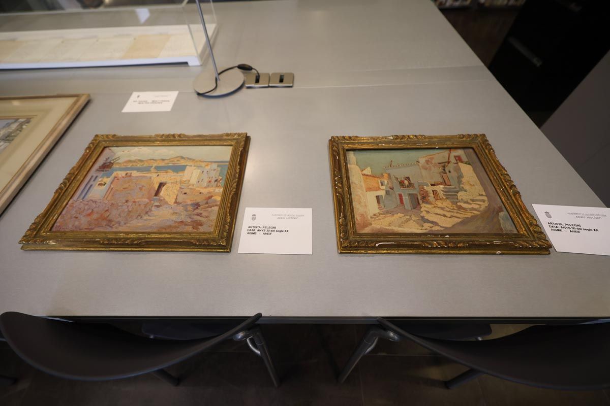 Galería: El Arxiu rememora a Narcís Puget con cinco  obras representativas
